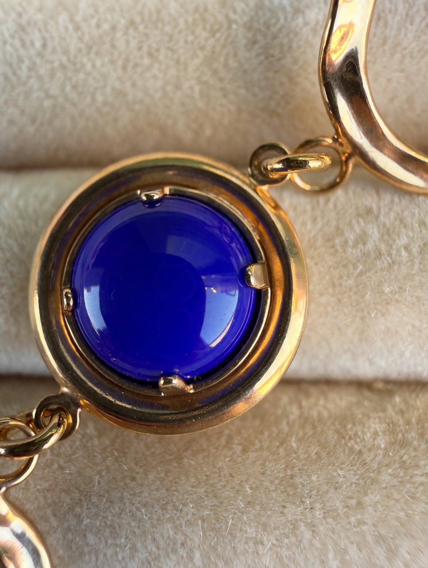 Bracelete Cristal Azul Rommanel