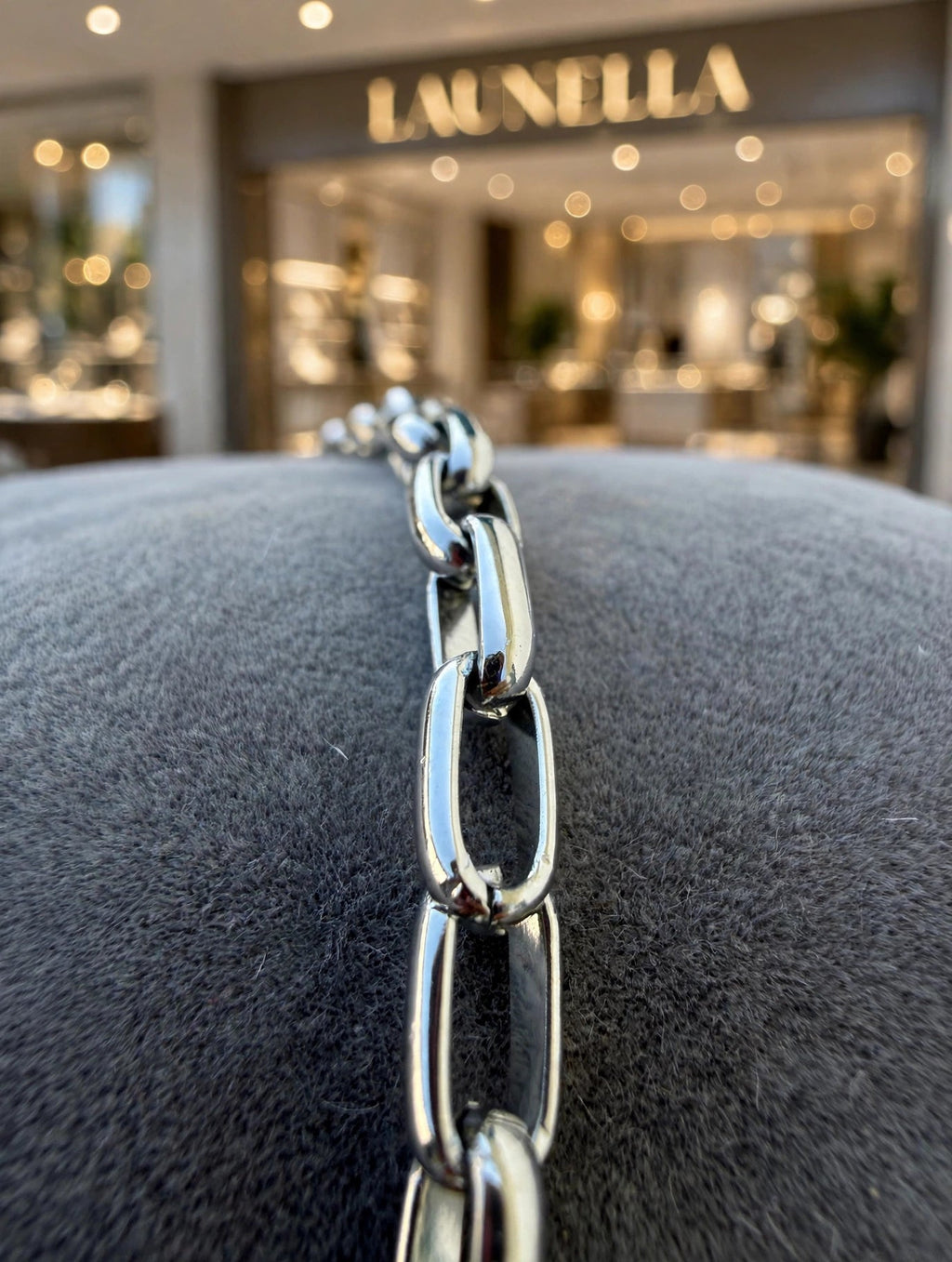 Corrente Cartier Alongado Aço Inoxidável Masculina 60cm Rommanel