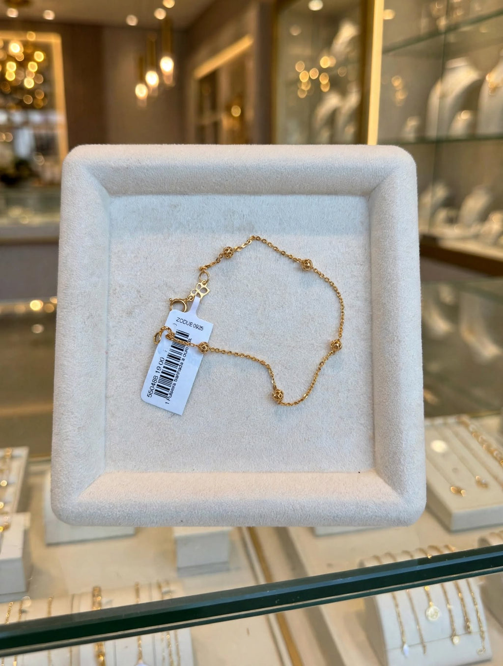 Pulseira Esferas Rendilhadas Rommanel