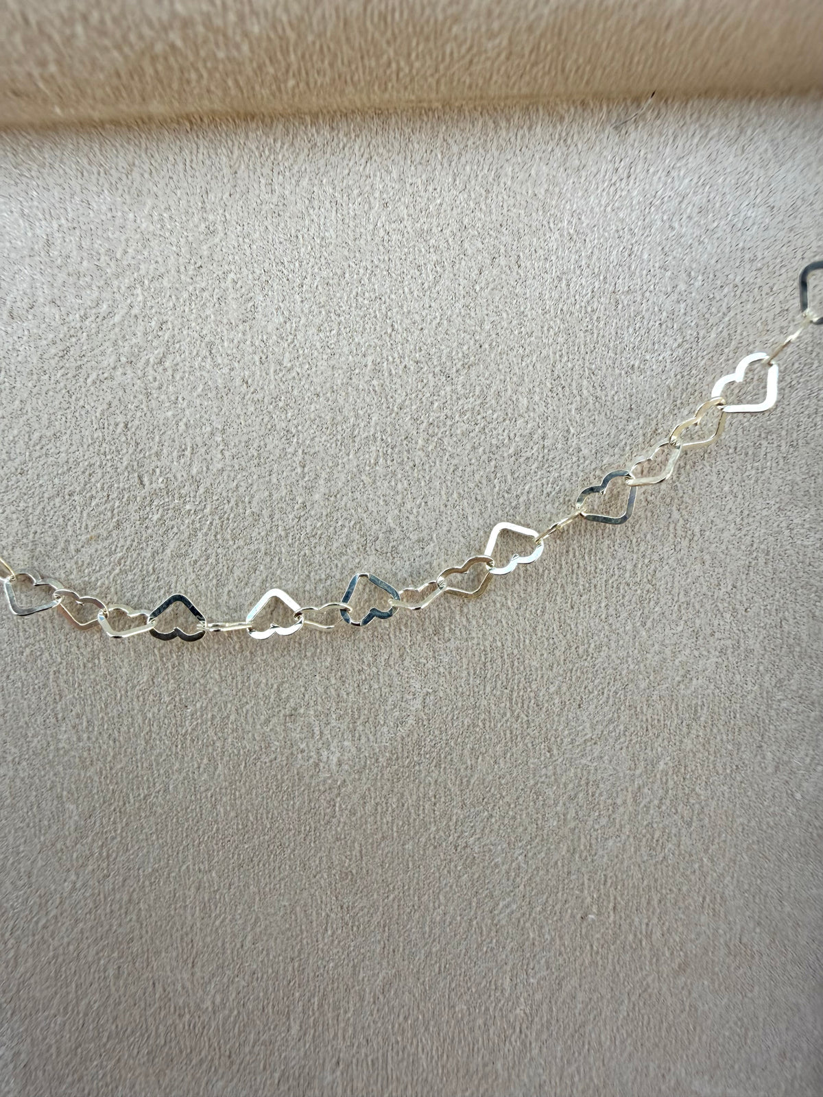 Colar Coração Entrelaçado - 50cm