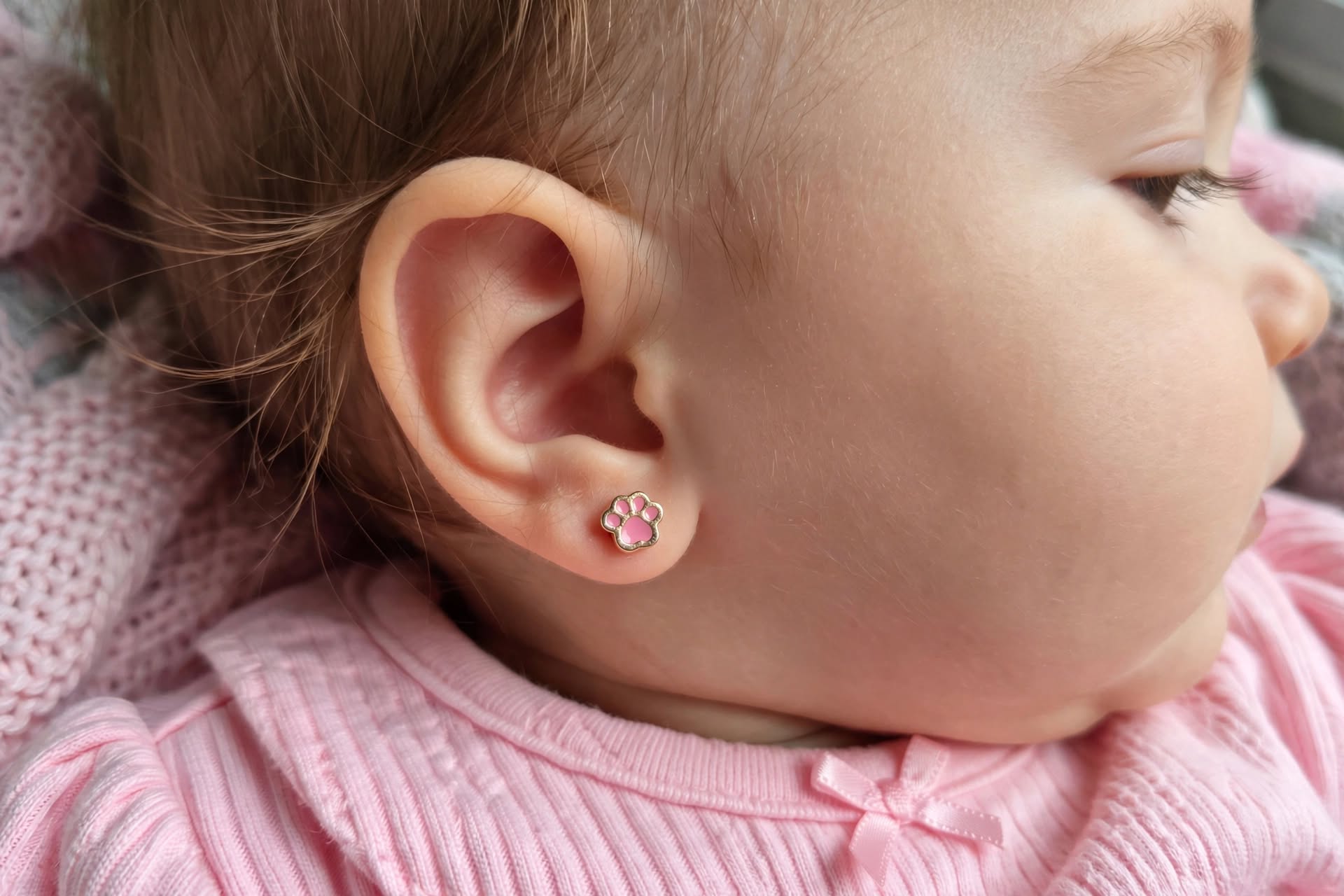 Brinco Patinha Marie Esmalte Rosa Coleção Disney Rommanel