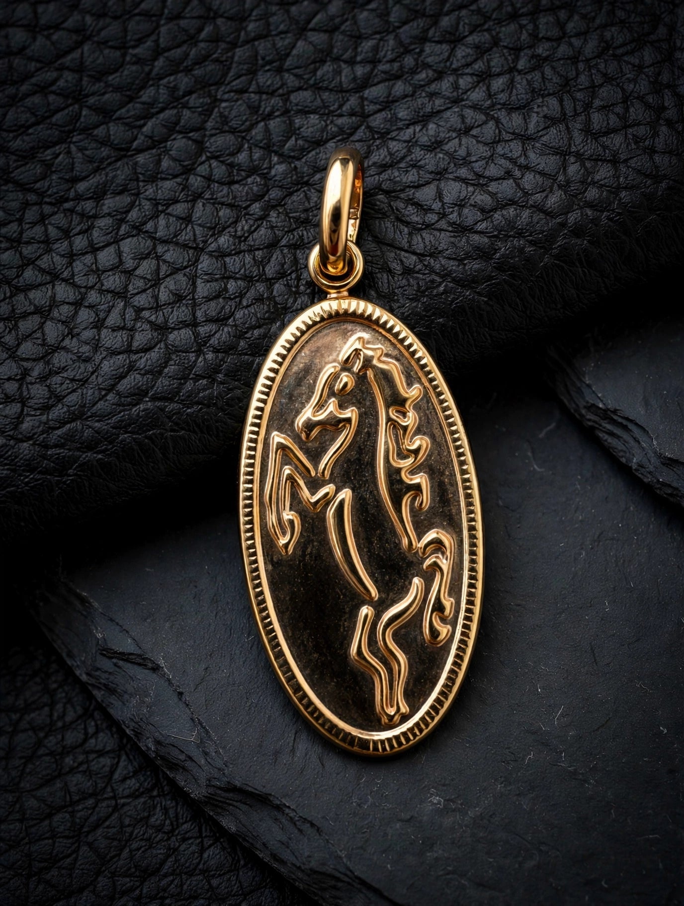 Pingente Placa Cavalo Rommanel