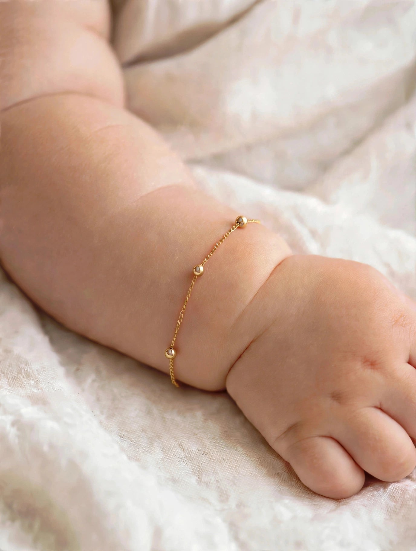 Pulseira Bolinhas Infantil Rommanel