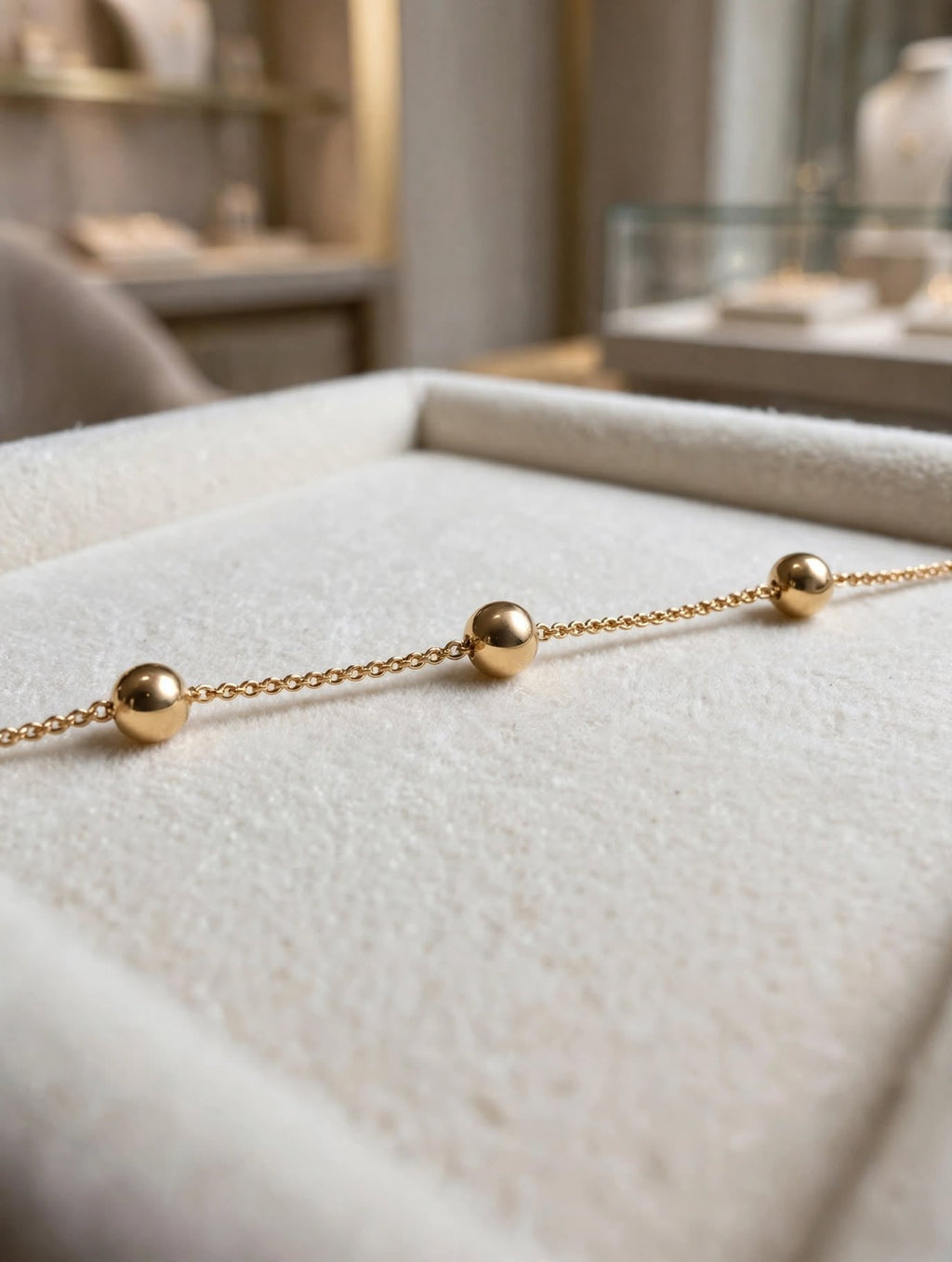 Pulseira Bolinhas Esferas Rommanel
