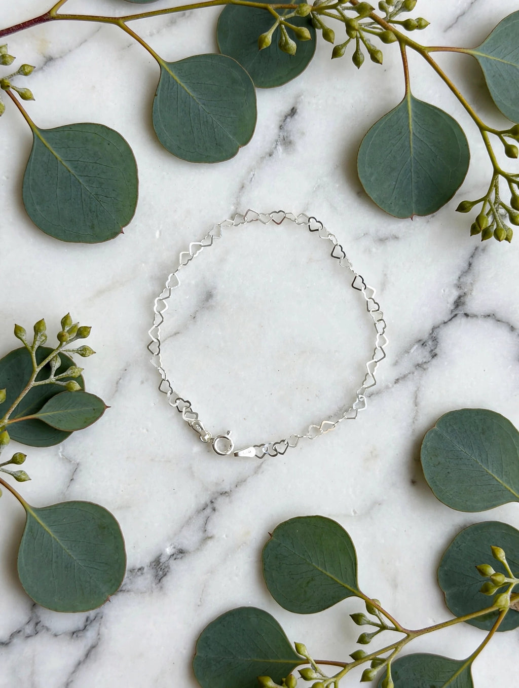 Pulseira Coração Entrelaçados