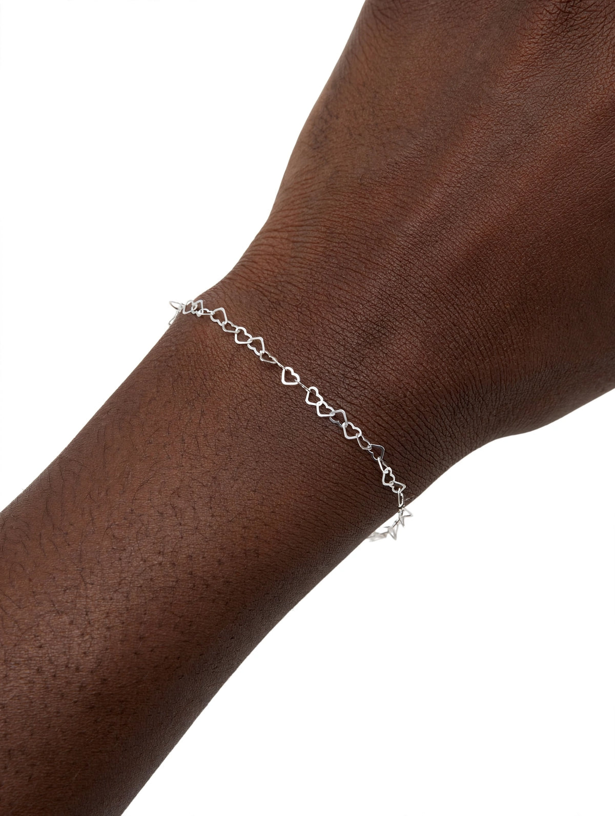 Pulseira Coração Entrelaçados