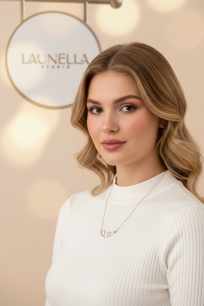Modelo estetoscópio fundo Launella